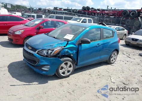 2020 Chevrolet Spark Fwd Ls Automatic из США, поврежденный, VIN KL8CB6SA6LC477561